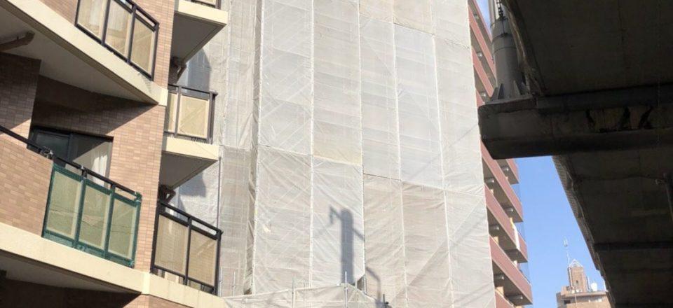 明石市マンション外壁改修工事