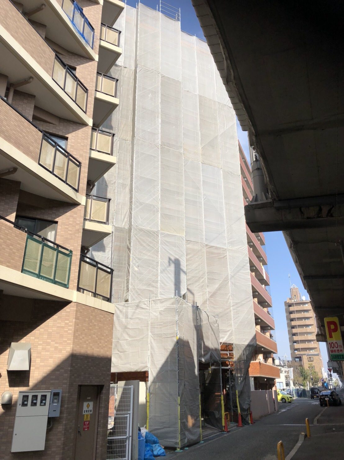 明石市マンション外壁改修工事