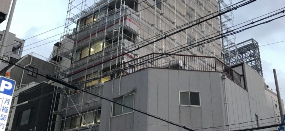 大阪府ビル改修工事①