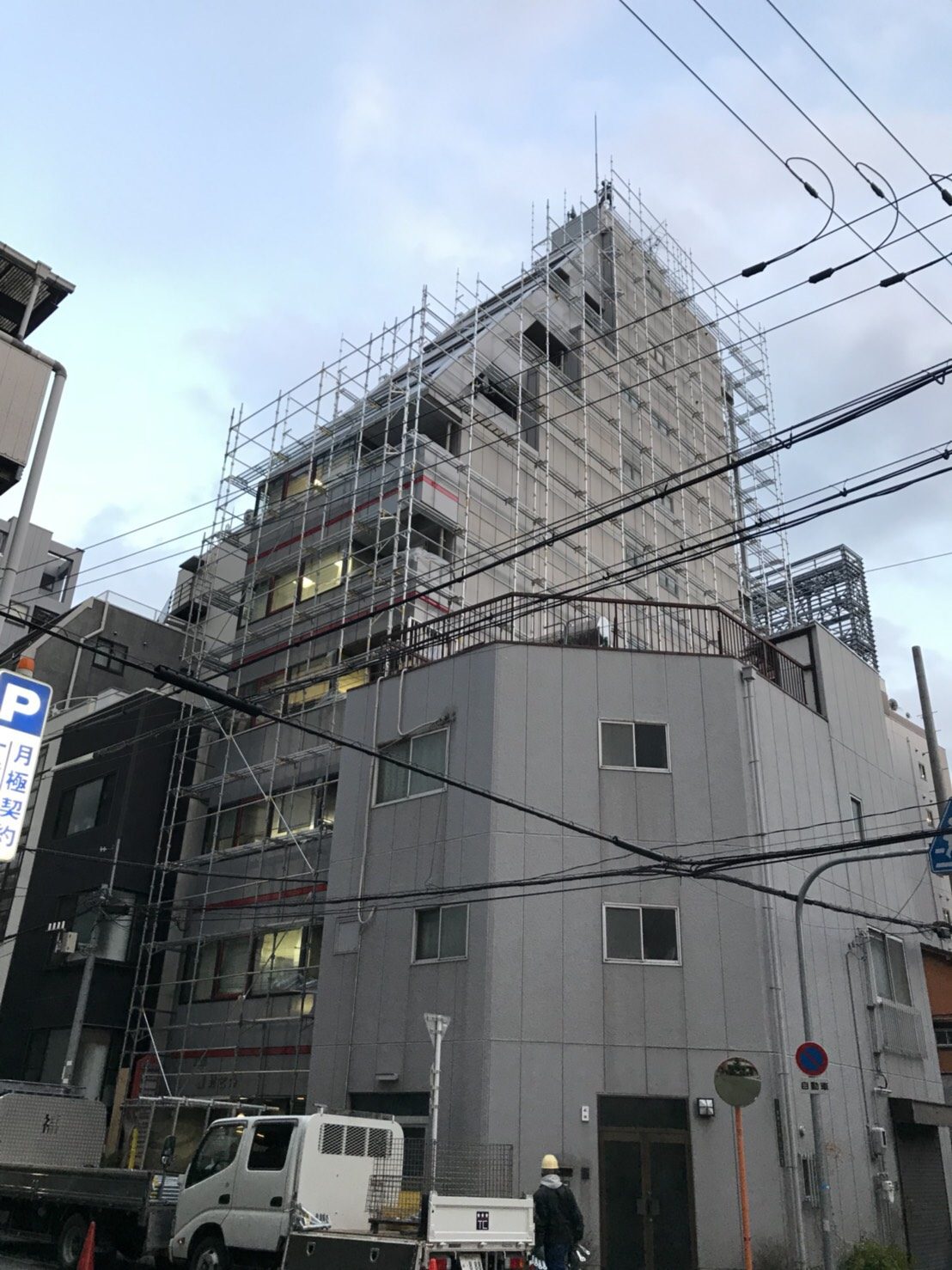 大阪府ビル改修工事①
